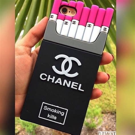 chanel cigarette iphone case price|Chanel vanity case classic.